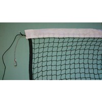 Сетка для большого тенниса, Д 3,5 мм, парашютная стропа 50 мм, цвета - белый, черный, зеленый
